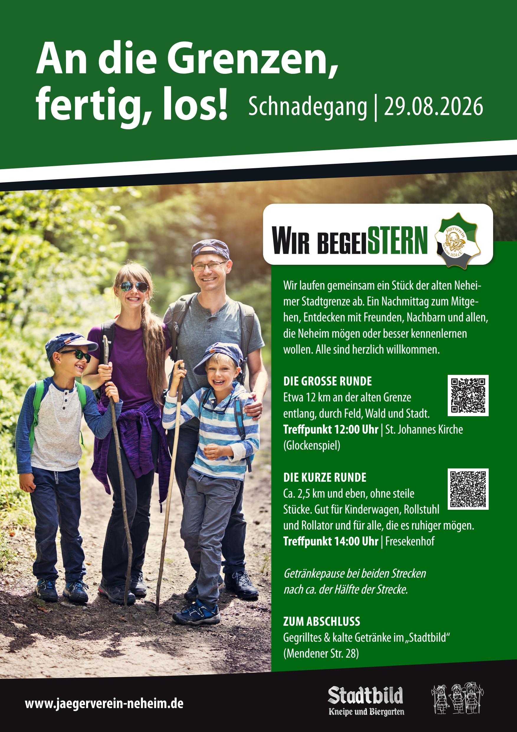 An die Grenzen, fertig, los!