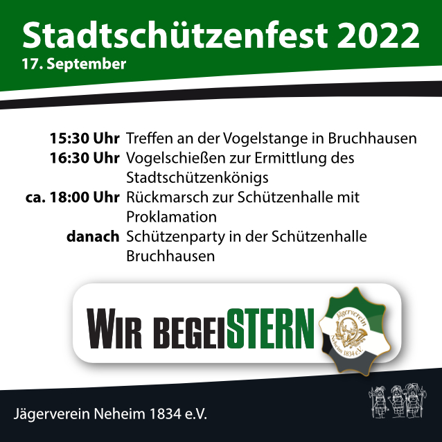 Stadtschützenfest 2022